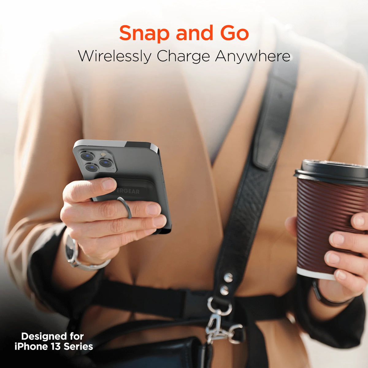 Hypergear 5000Mah Magnetic Wireless Power Bank